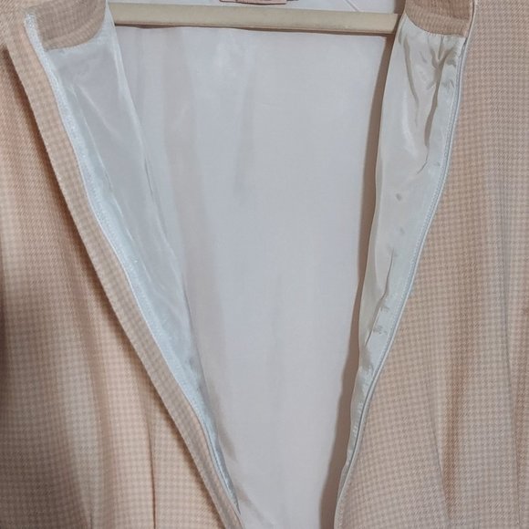 Rare Vintage Courreges Paris 60s Fully Lined Wool Long Sleeve Blouson Dress - Picture 8 of 10